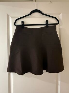 LOFT Brown Mini Skirt